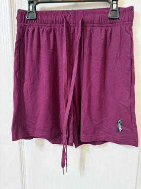 COMFRT Cloud Lounge Shorts Color Plum XS Unisex